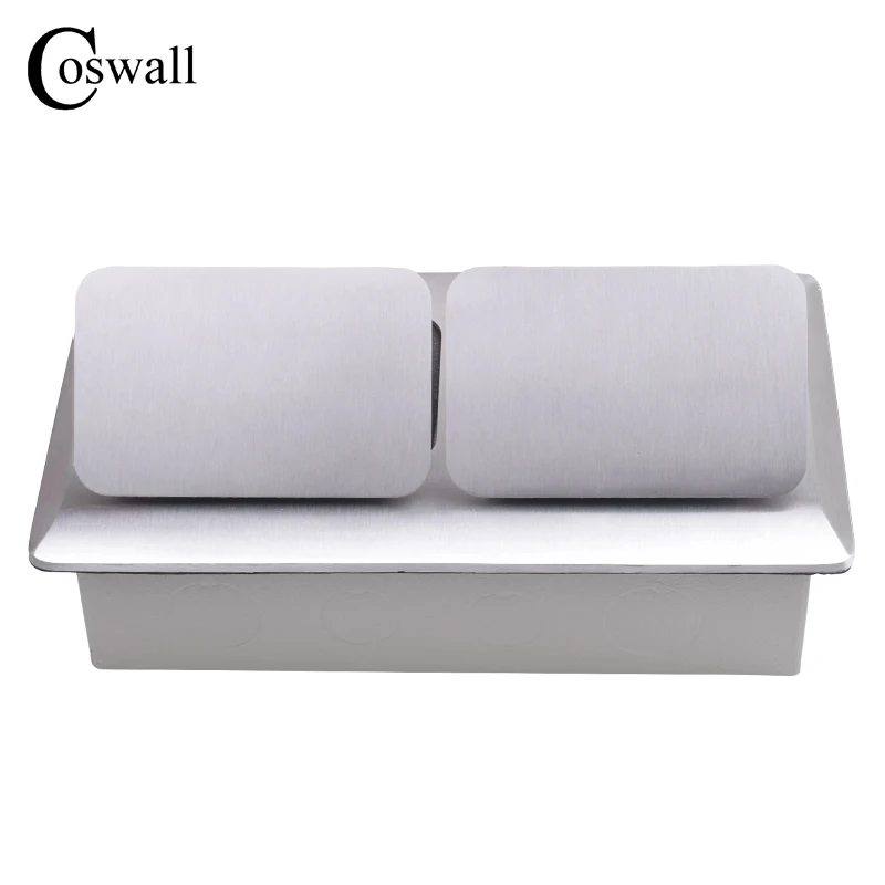 COSWALL все алюминиевые панели всплывающие торцевые розетки 16А французский