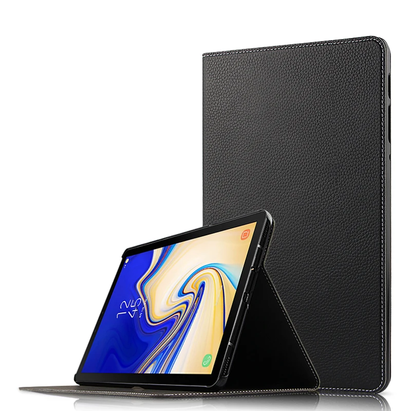 Чехол из натуральной кожи с подставкой и функцией Smart Sleep/Wake Магнитный чехол для