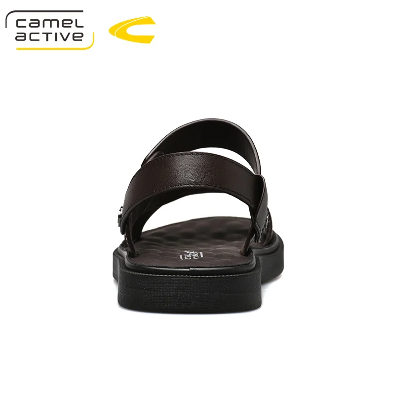 

Camel Active 2019 New High Quality Summer Genuine Leather Men Sandals Comfortable Gladiator Shoes Fashion Casual Shoes 19368