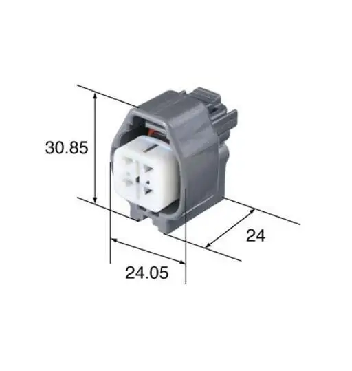 4 Pin Авто Connector6189 0629/6188 0517 For1JZ GTE 2JZ O2 Датчик переборка разъем 90980 11028 11027|Кабели