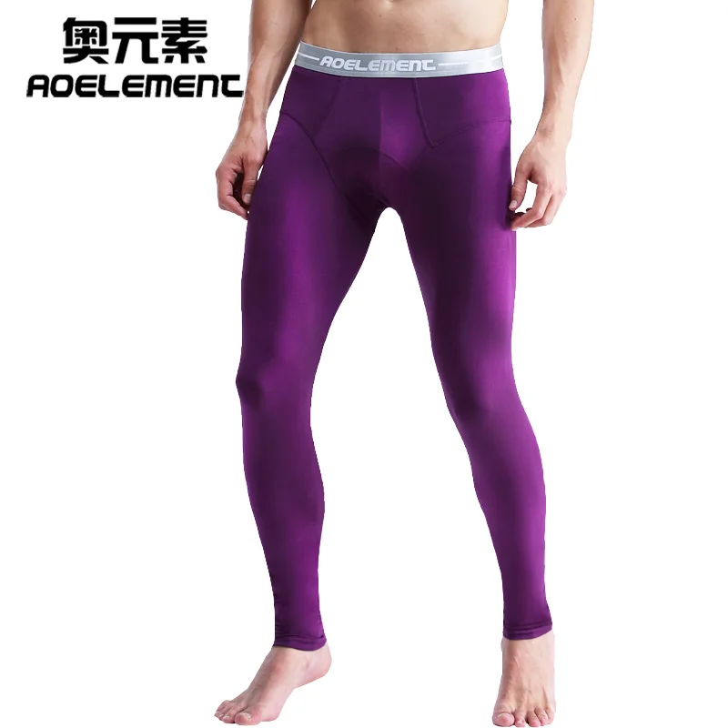 purple Мужские осенние брюки тонкие под брюки модельные линии брюки теплые длинные Джон мужские тепловые мужские s брюки - Цвет: purple