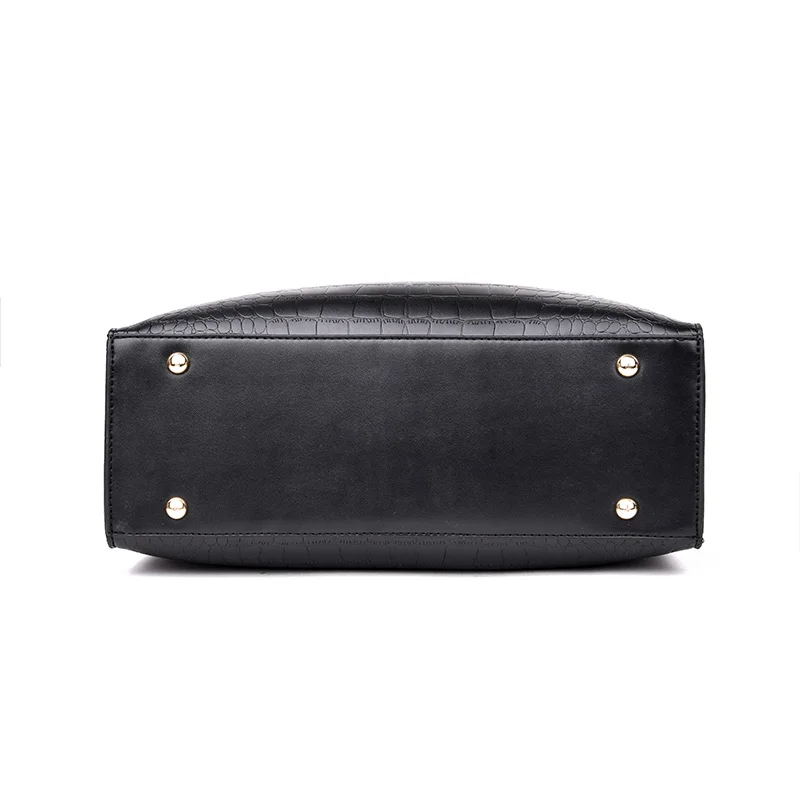 Женские кожаные сумки под змеиную кожу Набор сумок для женщин