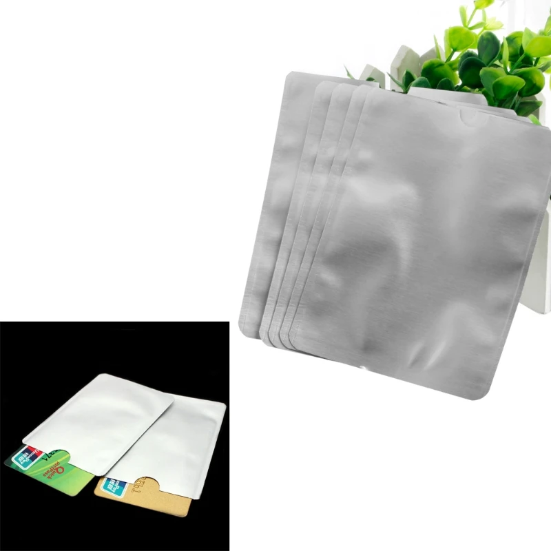 5Pcs/Lot Solid Passport Secure Sleeve Holder Anti Scan RFID Blocking Protector Cover Photo | Багаж и сумки