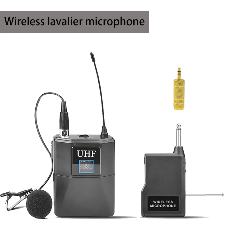 Style 1 FELYBY Профессиональный UHF конференц беспроводной петличный микрофон для компьютера или обучения набор микрофона с приемником передатчик - Цвет: Style 1