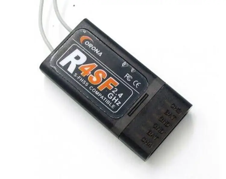 Ресивер Corona 2 4G R4SF R6SF R8SF S-FHSS/FHSS совместимый с FUTABA S-FHSS T6 14SG пульт дистанционного