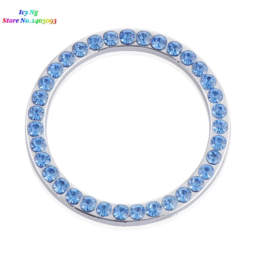 Наклейка на кольцо зажигания двигателя автомобиля для Volkswagen VW POLO Tiguan Passat Golf MK4 EOS