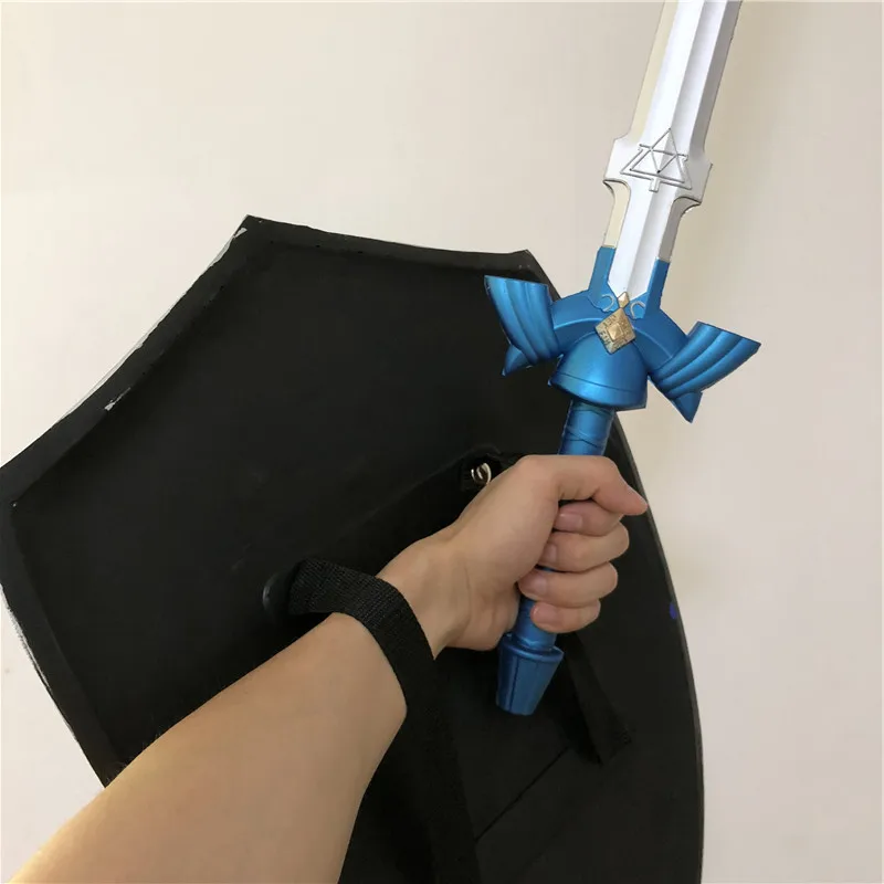 1:1 Cosplay Skyward Sword Skyward Shield Weapon Decoration Sword Role Play 80cm Safety PU Kids Gift