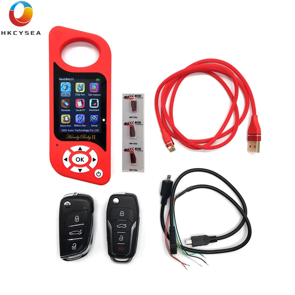 JMD Handy Baby 2 авто ключ инструмент для 4D/46/48/G King Красный чип удаленный генератор