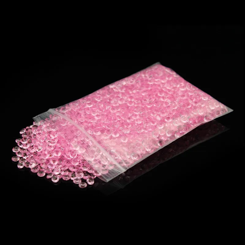 Light Pink 1000 шт. 4,2 мм бриллиантами свадебные конфетти для украшения стола рассыпные Стразы 31 Цвета украшение для свадебного стола рассыпные украшения - Цвет: Light Pink