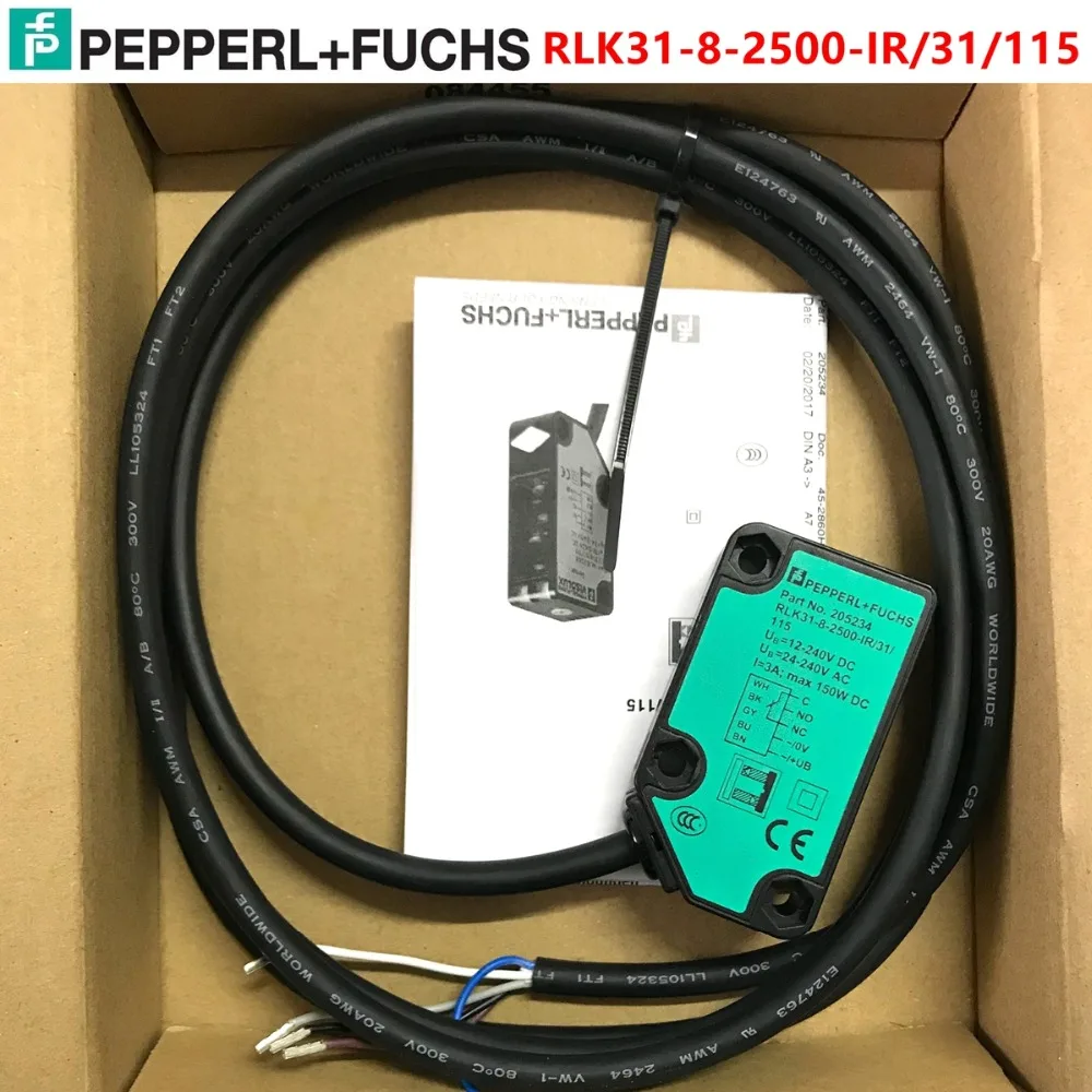 

P+F RLK31-8-2500-IR/31/115 Brand new original