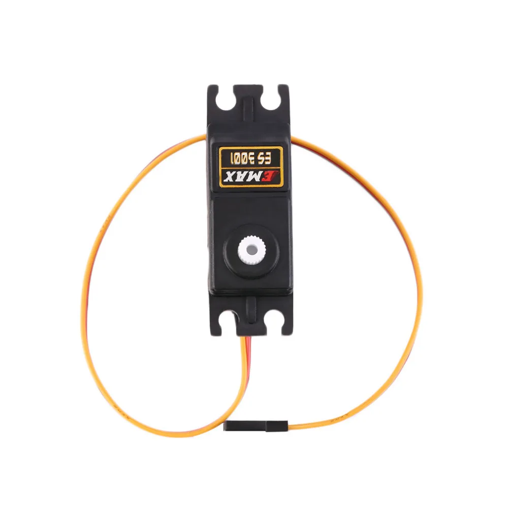4 шт. Emax ES3001 Стандартный 43g сервопривод RC запчасти ABS Аналоговый для вертолета