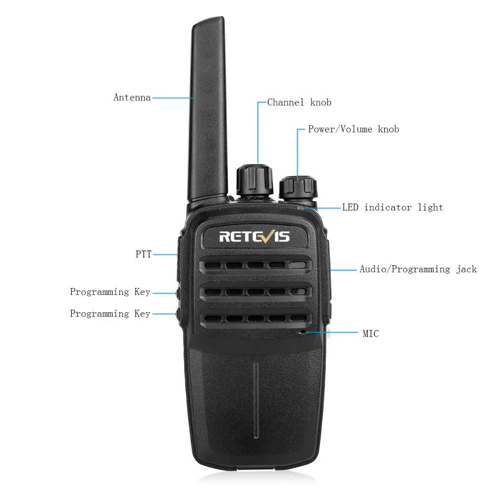 2 шт. Retevis RT40 цифровой PMR Радио рация без лицензии DMR радио 0 5 Вт PMR446/FRS мини