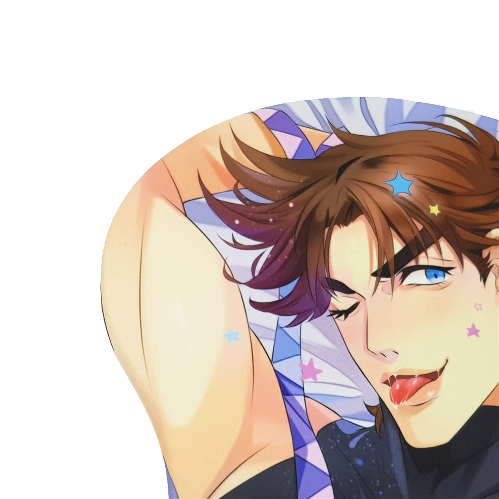 JOJO'S Необычные Приключения Joseph Joestar Dio 3D Oppai коврик для мыши с подставкой для запястья с силиконовым гелем
