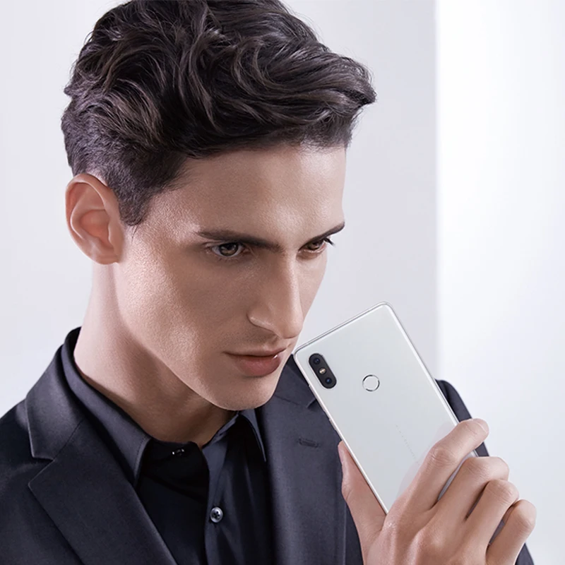 Xiaomi mi x 2 S 6 ГБ 64 мобильный телефон 5 99 ''полный Экран Snapdragon 845 NFC 12MP 20MP двойной PD