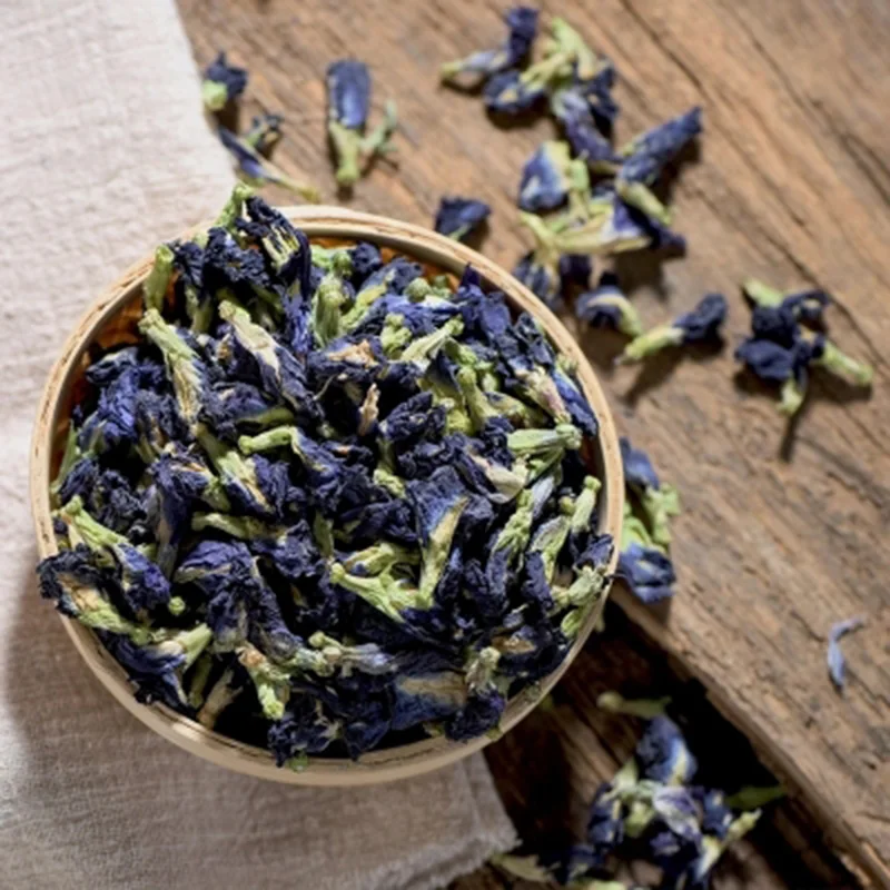1 мешок 500 г Clitoria Ternatea гербарий кухонный игрушечный чай. Таиланд голубой горох