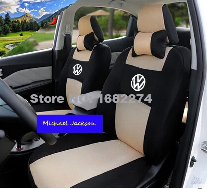 Universal Car Seat Covers For volkswagen vw passat Beetle Magotan polo golf tiguan jetta touareg mk4 sedan car accessories | Автомобили и