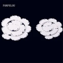 PANFELOU спиральные цветы металл ремесло бумаги высечки для скрапбукинга/DIY ручной счет Рождество Свадьба Хэллоуин карты