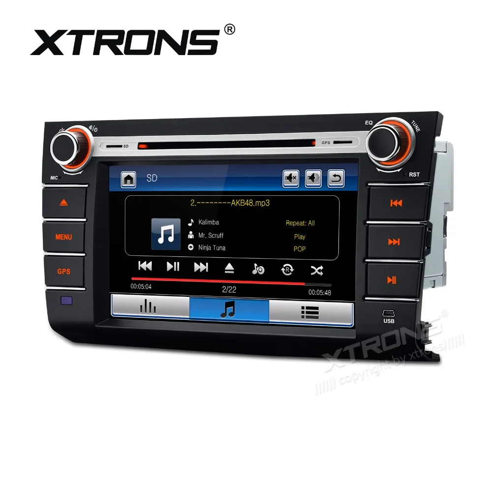 XTRONS 8 &quotHD цифровой сенсорный экран 2 Din автомобильное радио DVD плеер GPS SWC для Suzuki