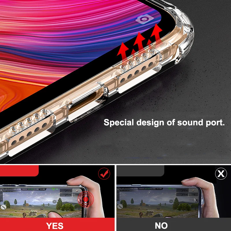 IPNGVE 6D водителя свою очередь звук дизайн прозрачный ТПУ чехол для xiaomi Mi 8/Explorer