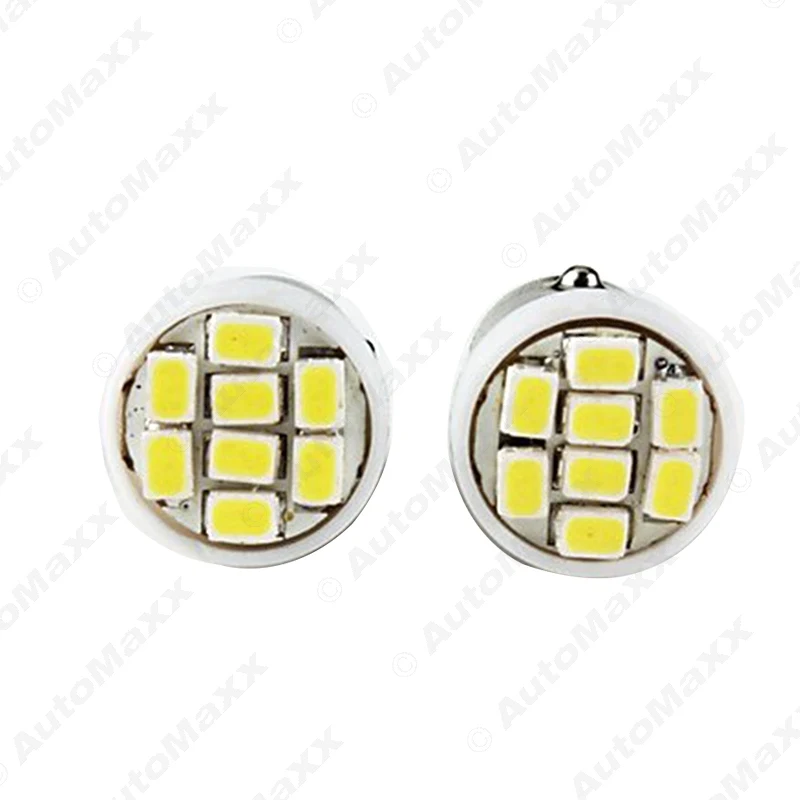 FEELDO 2 шт. BA9S 8LED 1206SMD внутренний Автомобильный светодиодный светильник для чтения