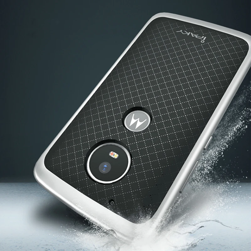 Оригинальный Чехол iPaky для Motorola Moto G5 модный армированный силиконовый чехол