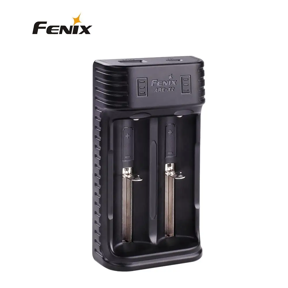 Зарядное устройство Fenix ARE X2 с USB-выходом 5 В 10440 А интеллектуальное зарядное для