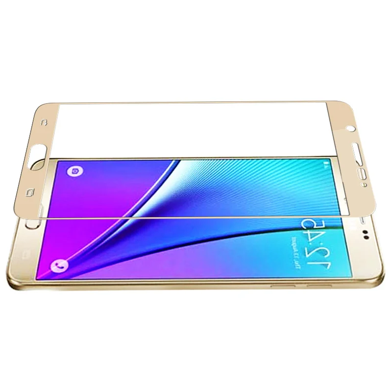 MAKAVO 2.5D полное покрытие протектор экрана для samsung Galaxy Note 5 Note5 Взрывозащищенная