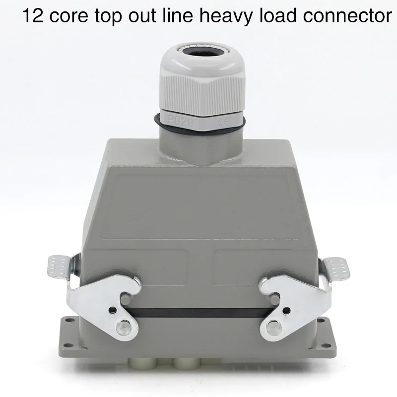 

Разъем HDC-HK-4/8 WZAZDQ серого цвета