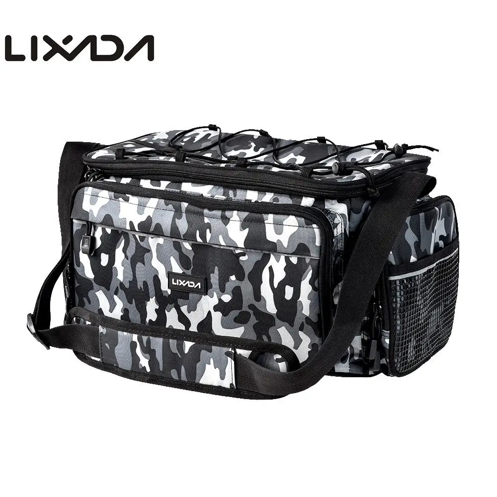 Сумка Lixada для рыбалки на открытом воздухе многофункциональная Наплечная из