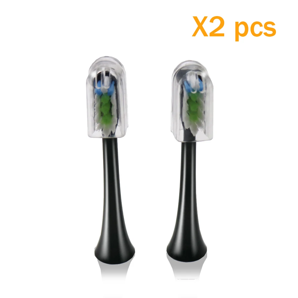 2 шт Сменные головки щеток для автоматической электрической звуковой Soocas x1 X3 зубной щетки для xiaomi глубокой очистки головки зубной щетки
