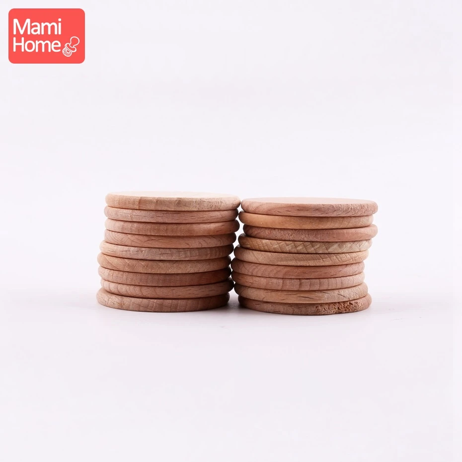 Mamihome с ультратонкой оправой 37 мм 10 шт Еда Класс деревянные детские игрушки