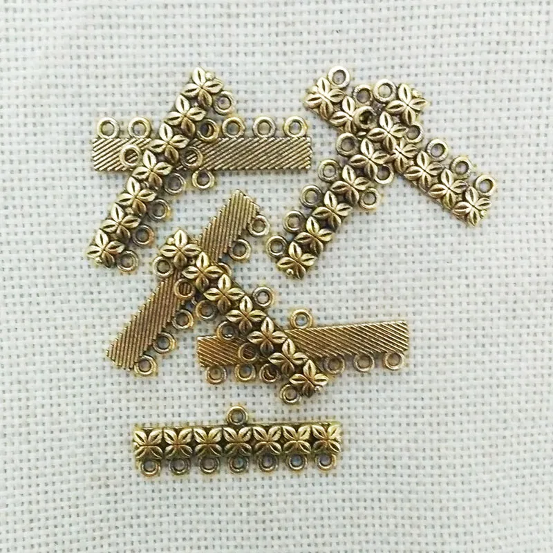 Подвески коннектор для ключей 7 рядов Тумблеры застежка с кистями цепочки