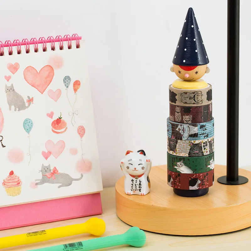 

4pcsX1.5cmX7m washi tape DIY decoration scrapbooking planner masking tape adhesive tape label sticker stationery