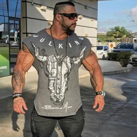 new men cotton short sleeve t shirt fitness bodybuilding shirts crossfitsmale brand tee tops fashion gyms t shirt mens costume