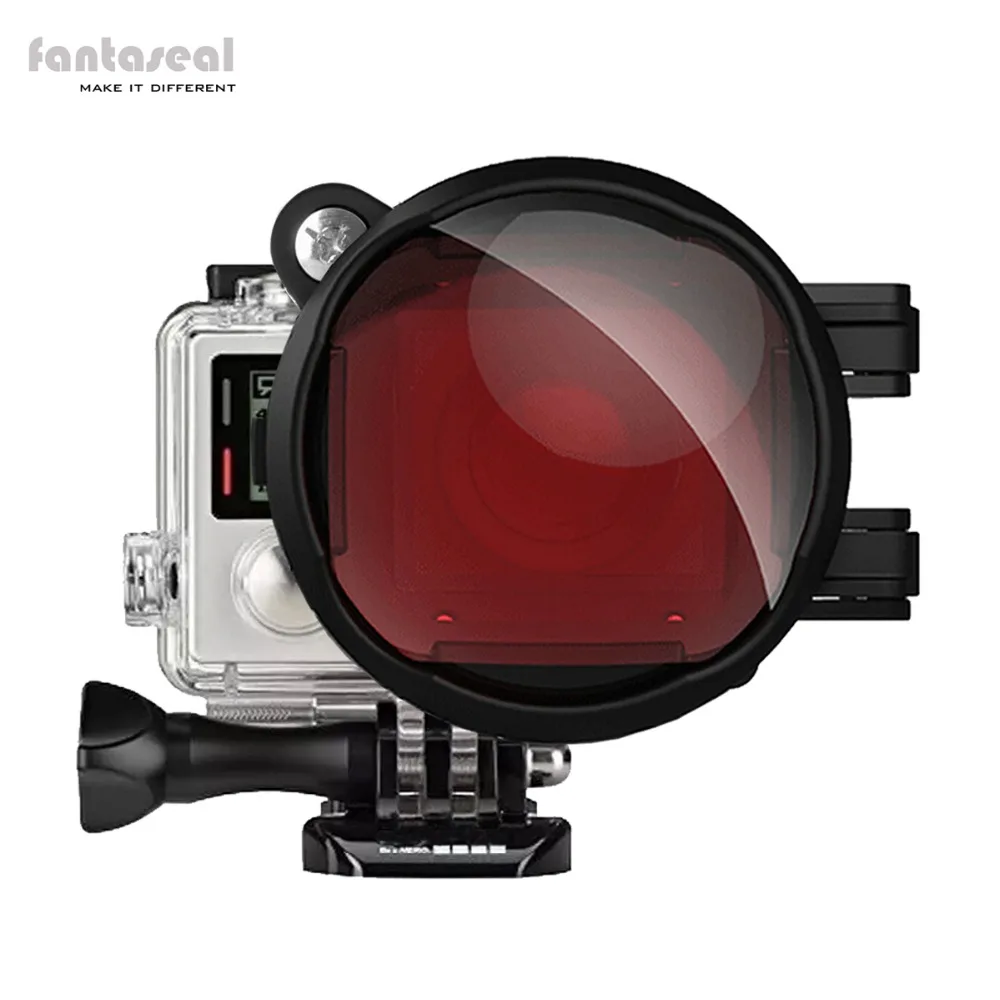 2в1 экшн камера набор фильтров для дайвинга с макро объективом 16X Gopro Go Pro Hero 4 3 +