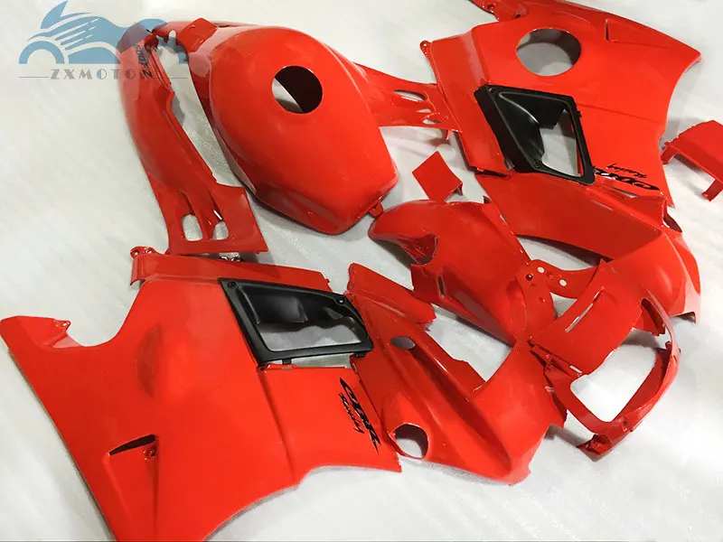 Высокое качество обтекателя Для HONDA CBR600 F2 1991 1992 1993 1994 Мотоцикл Обтекатели красный дорожно тела ремонт CBR 600 F2 91 93 94