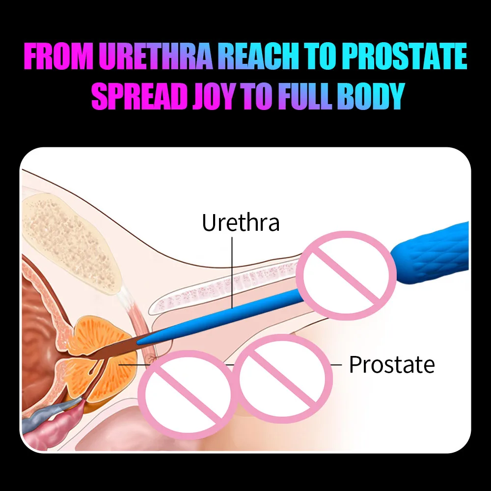 LETEN Urethral Sound Dilators Multi Speed Penis Plug Prostate Massager Male Masturbator Vibrator | Красота и здоровье