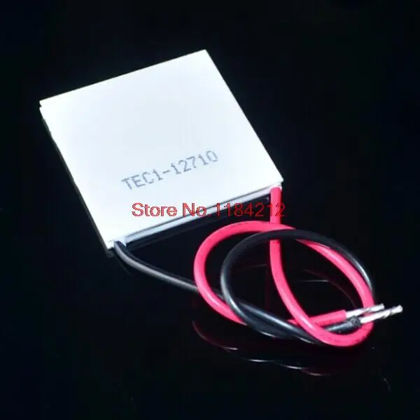 1 шт оптом Новый 100 Вт TEC1 12710 DC12V 10A Термоэлектрический охладитель Пельтье 40*40*3 6 мм