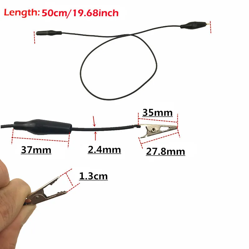 10 шт. Двусторонняя Крокодил Зажимы типа крокодил зажимы электрические DIY Тесты