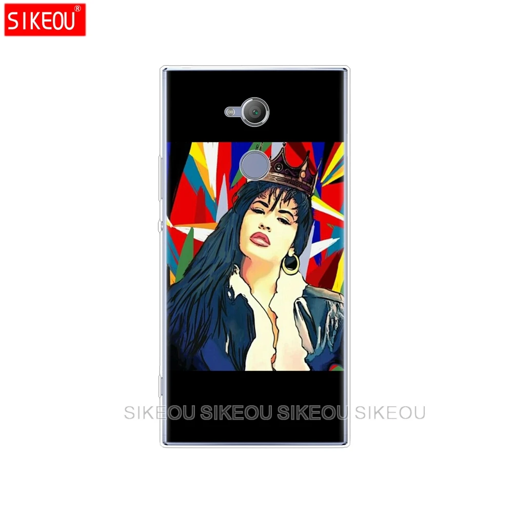 Силиконовый чехол для телефона sony xperia XA1 XA2 ULTRA PLUS L1 L2 XZ1 XZ2 compact XZ PREMIUM selena quintanilla sexy |