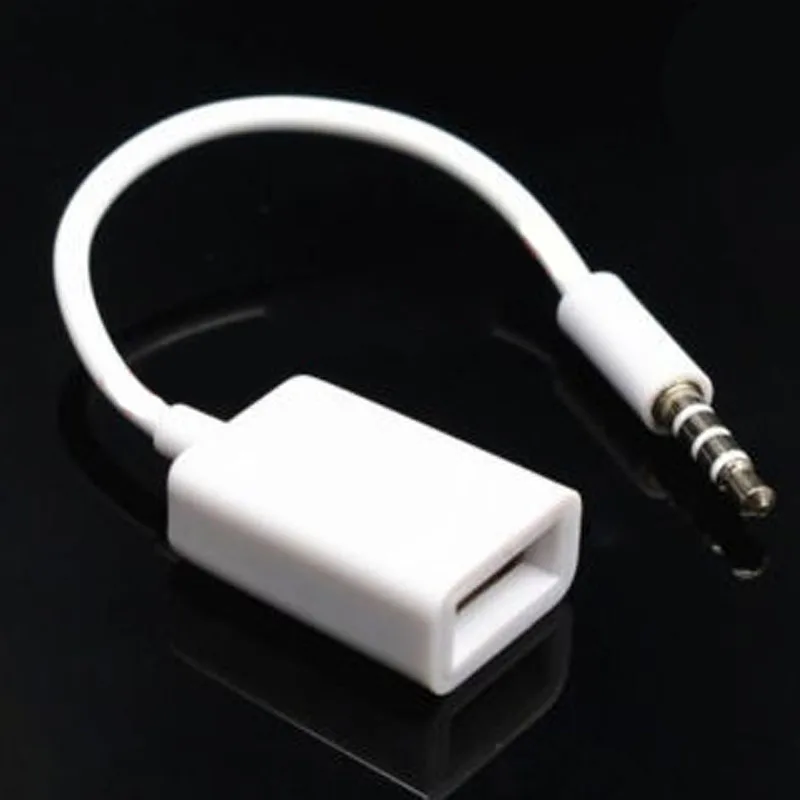 Автомобильный Переходник 3 5 мм штекер AUX аудио к USB 2 0 | Автомобили и мотоциклы