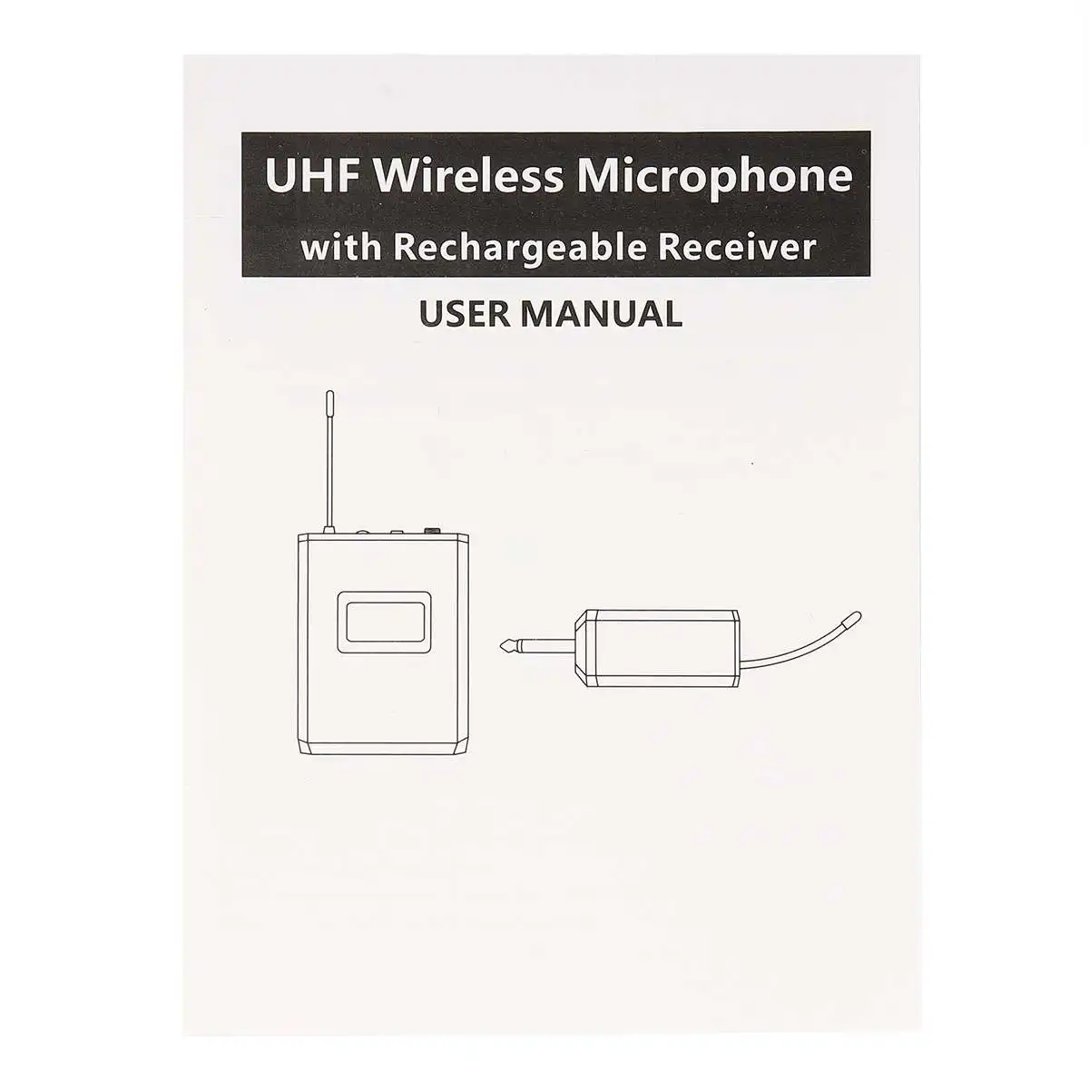 Перезаряжаемый UHF беспроводной микрофон, клип на гарнитуру, микрофон, Беспроводная микрофонная система для учителя, гида, голосовой усилитель