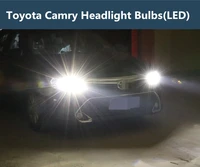 car led headlight kit for toyota camry 06 17 models 9005 hb3 h11 6000k camry light lamp bulbs led 12v 90w