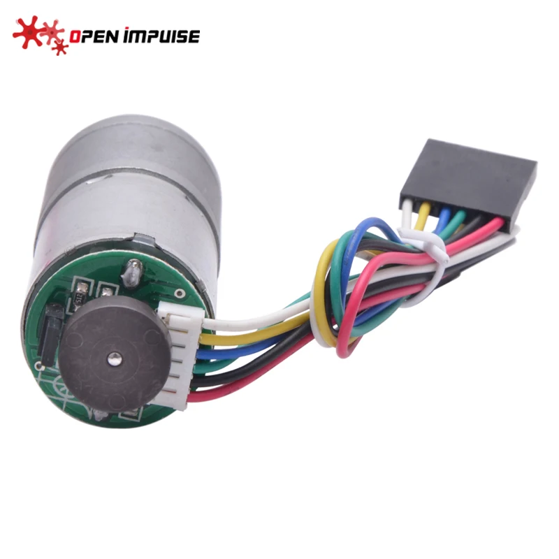JGA25 371 мотор редуктор постоянного тока 95 RPM 12V с кодером (95 ОБ/мин при 12 В)|encoder| |