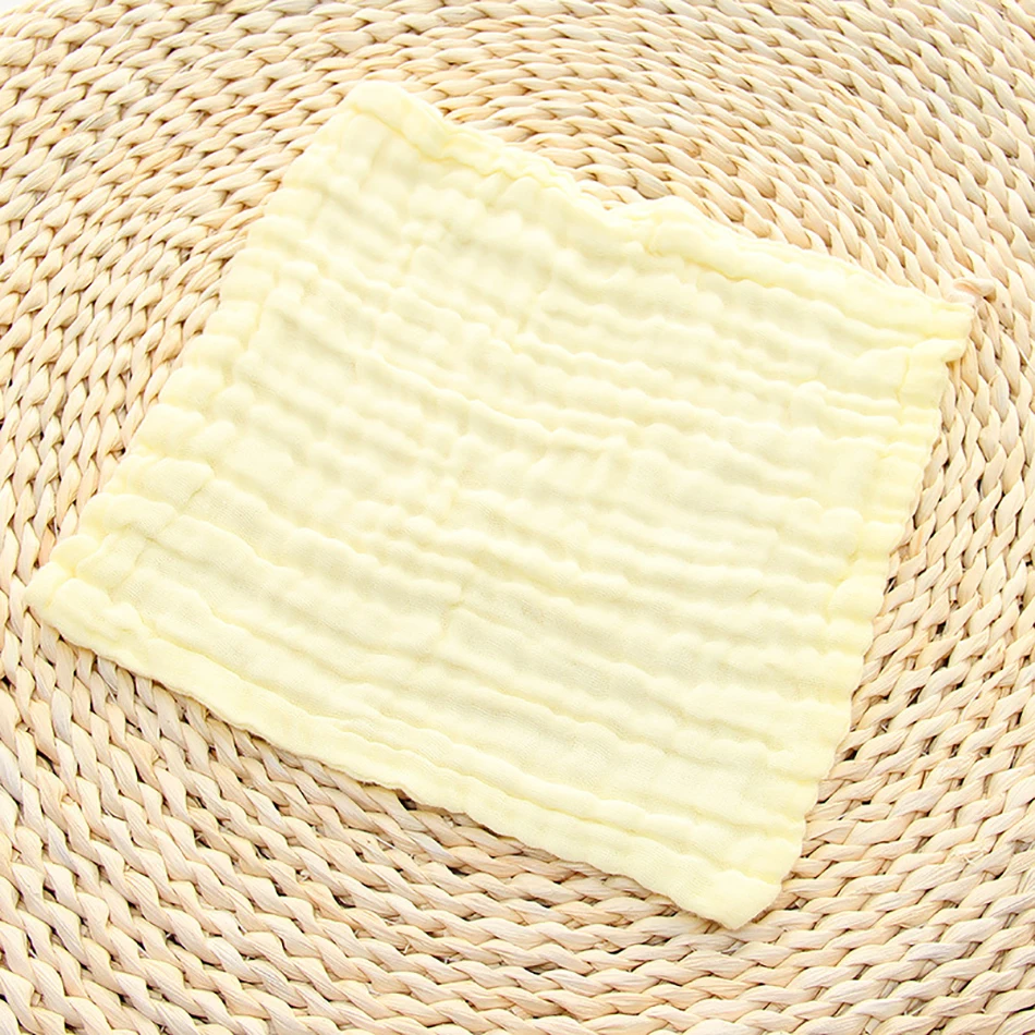 

Small Towel 25*25 Soft 100% Cotton Gauze Hand Towel Nursing Towel Infant Adults and Children Handkerchief Reusable All Ages