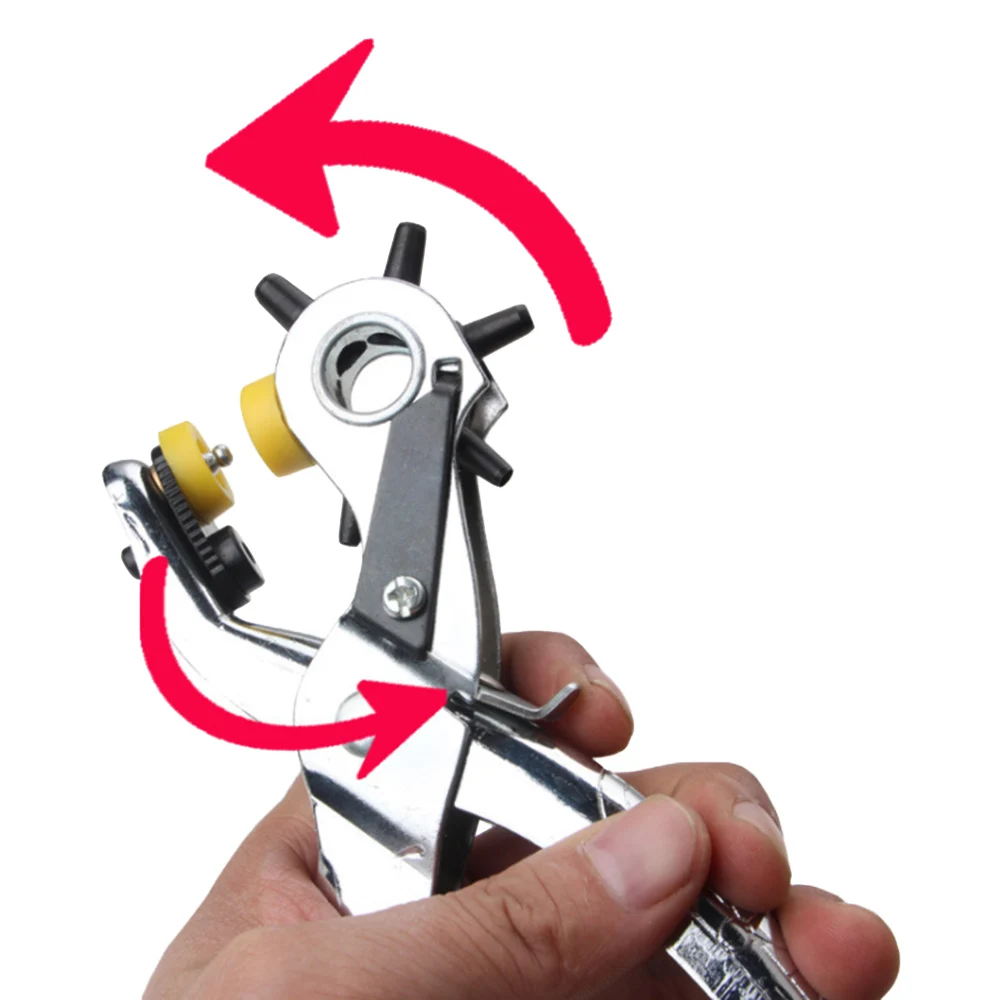 3 in 1 Multi-function Pliers Hand Tool Punching Eyelet Eye Hole Rivet Leather Belt | Инструменты