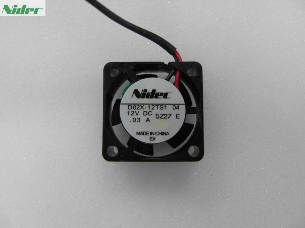 

For Nidec blower fan D02X-12TS1 2510 25mm 2.5cm mini micro 12V DC cooling fan