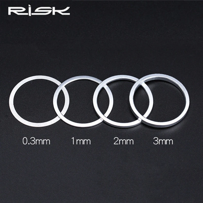 6 шт велосипед шайба для рулевой колонки из алюминиевого сплава вилка