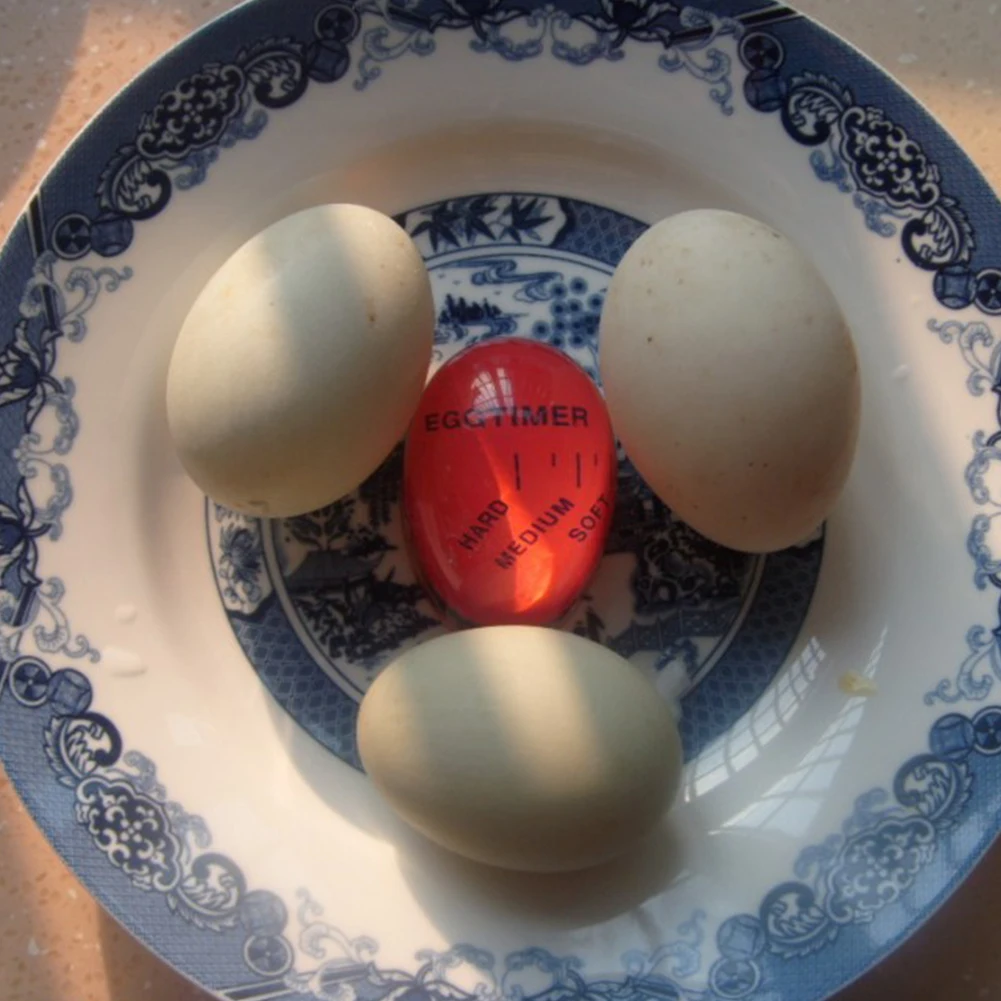 Экологичный таймер для яиц индикатор мягких вареных меняющий цвет дисплей