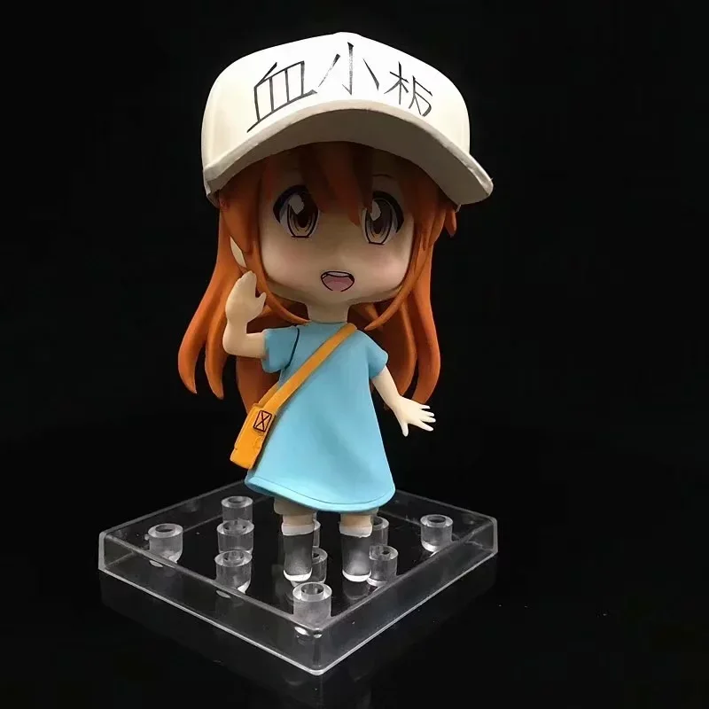 Аниме фигурки 10 см Hataraku Saibou клетки на рабочем платце ПВХ фигурка Коллекционная